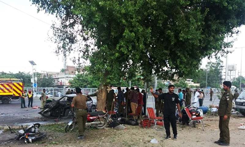 lahore suicide blast lahore suicide blast